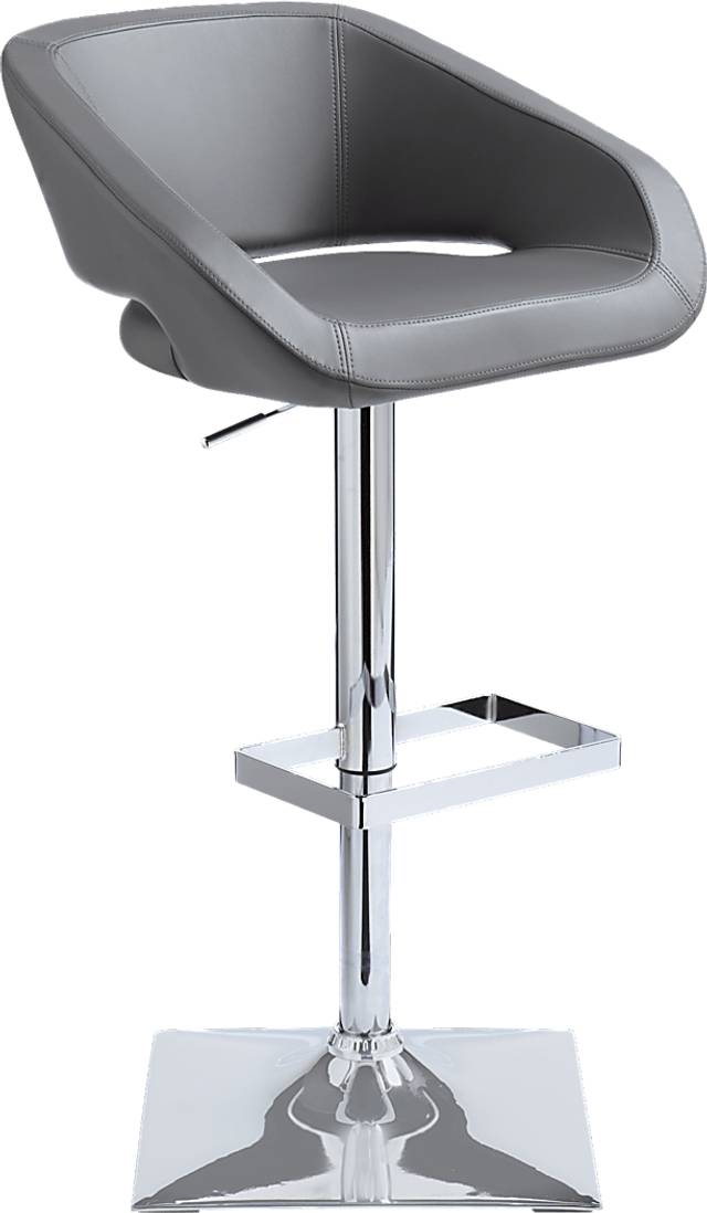 Dearington Graphite Adjustable Barstool - Thumbnail - Image 1