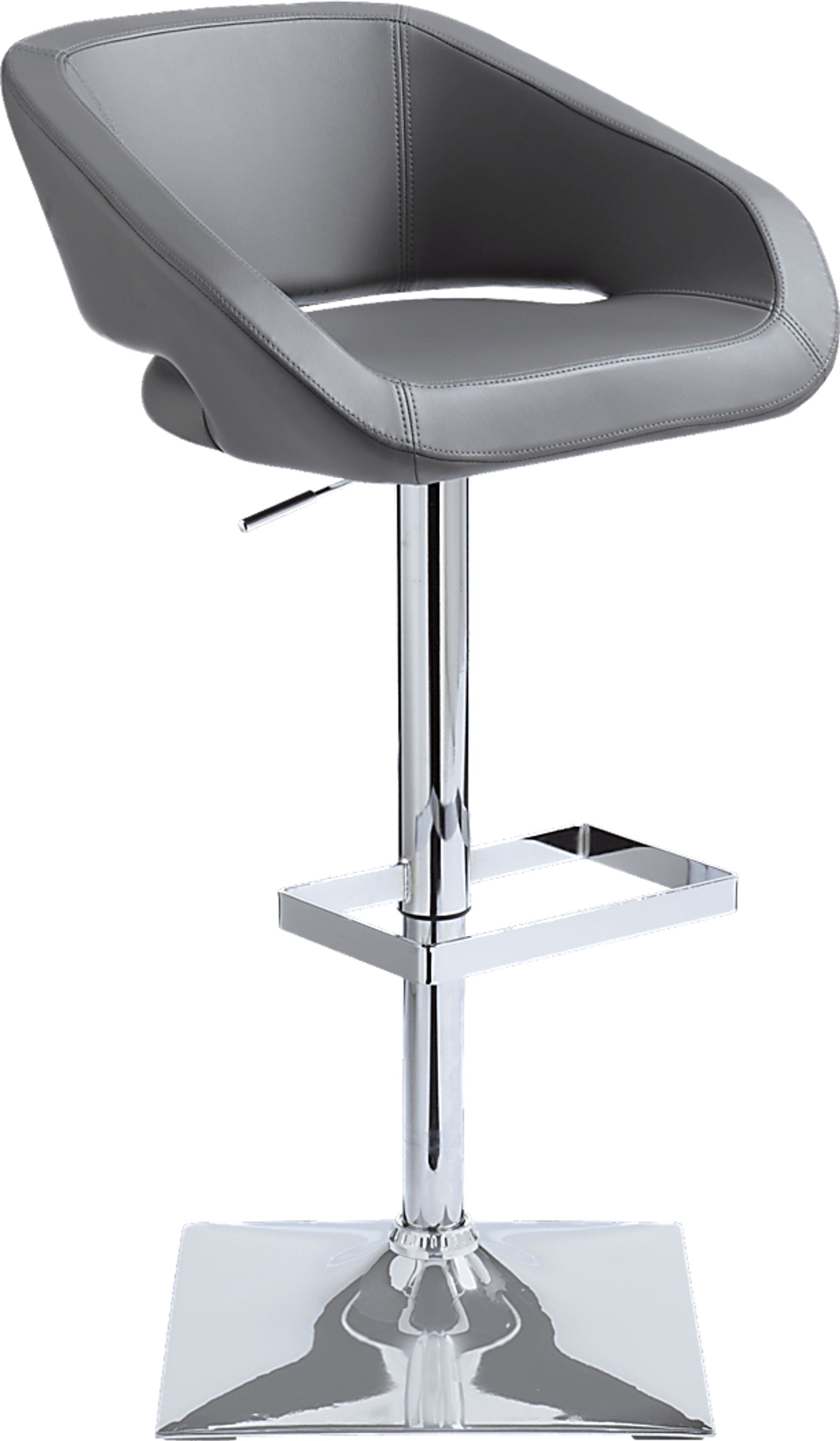 Dearington Graphite Adjustable Barstool - Image 1