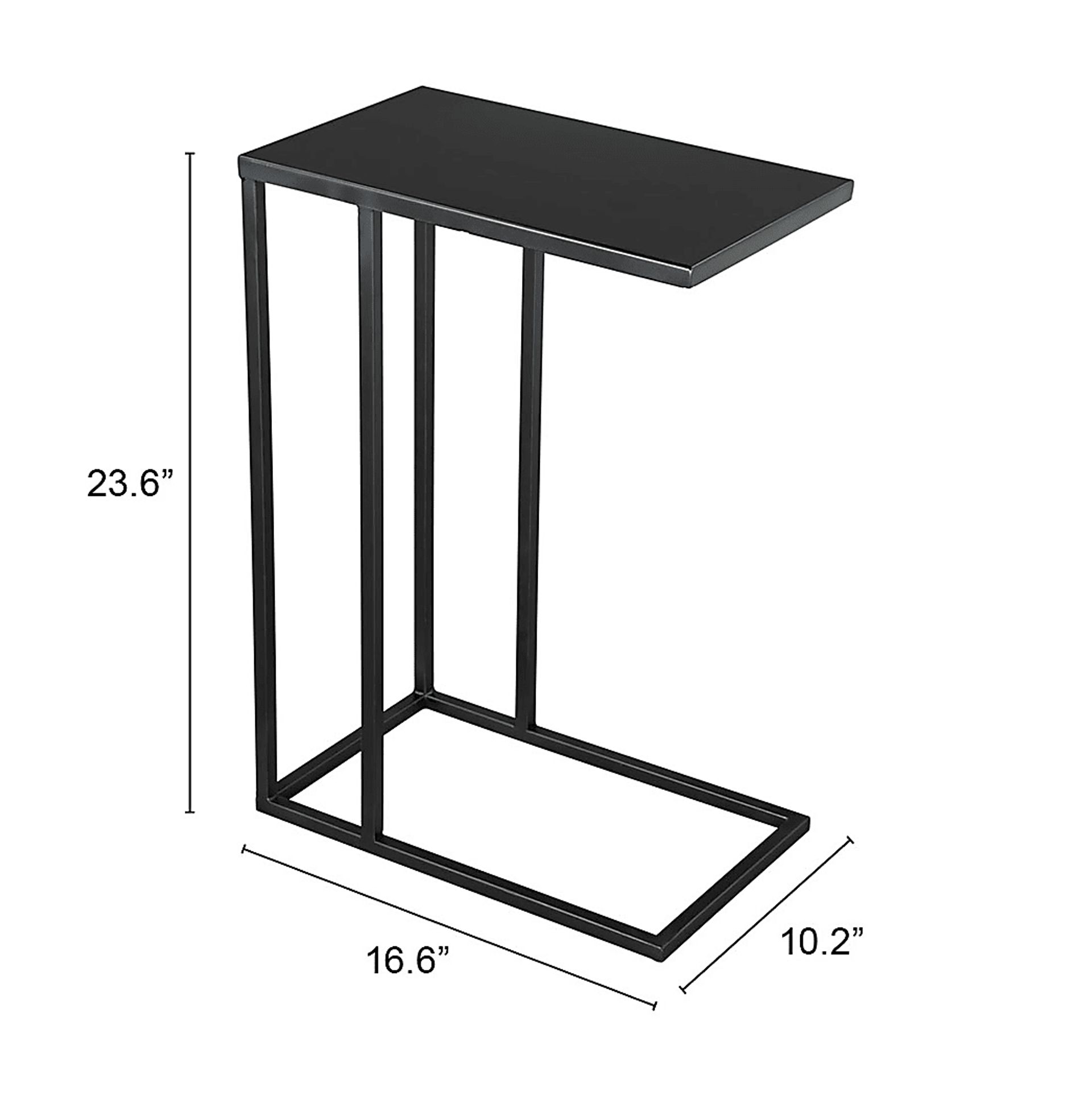Dearmoun Black End Table - Image 9