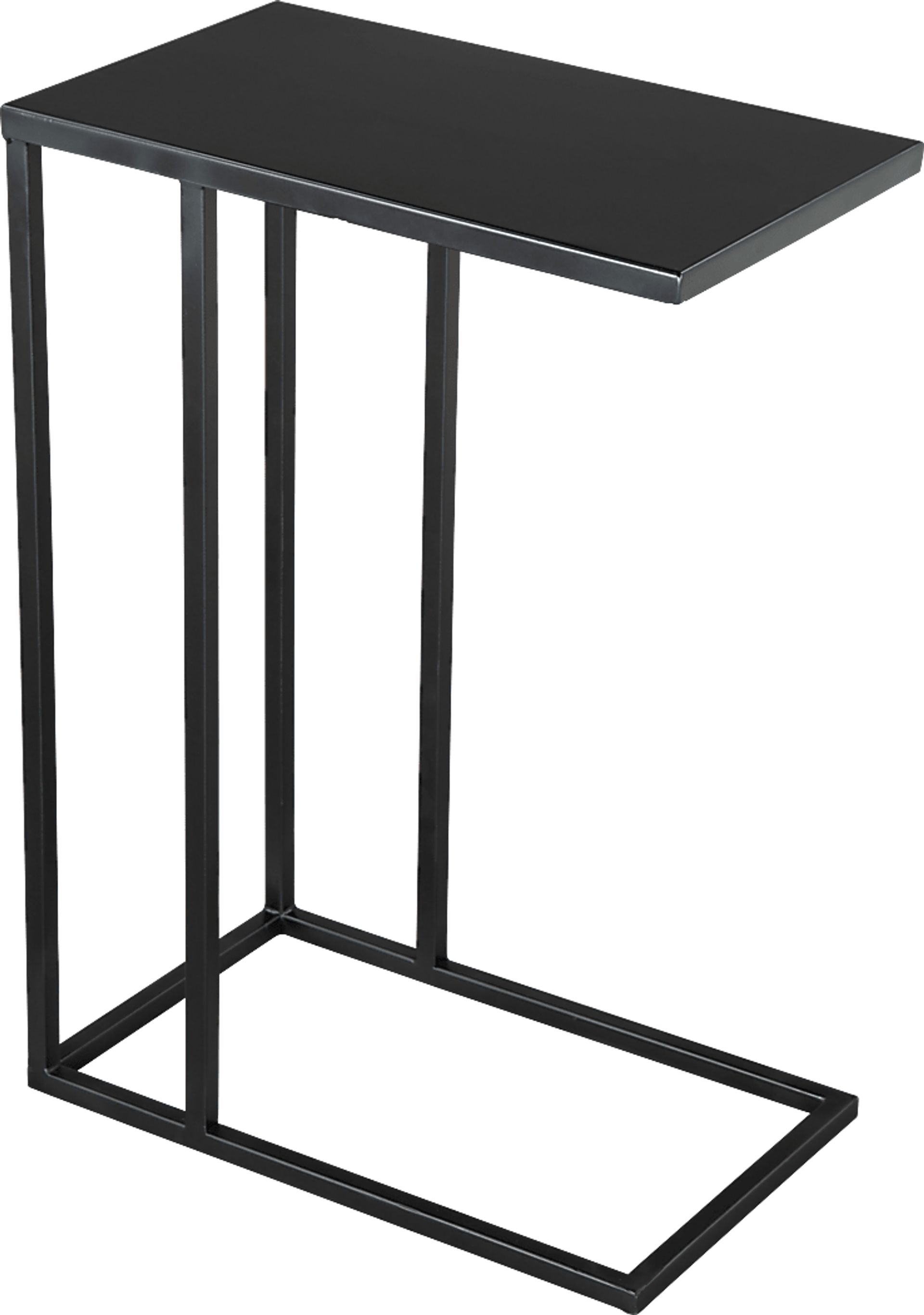 Dearmoun Black End Table - Image 1