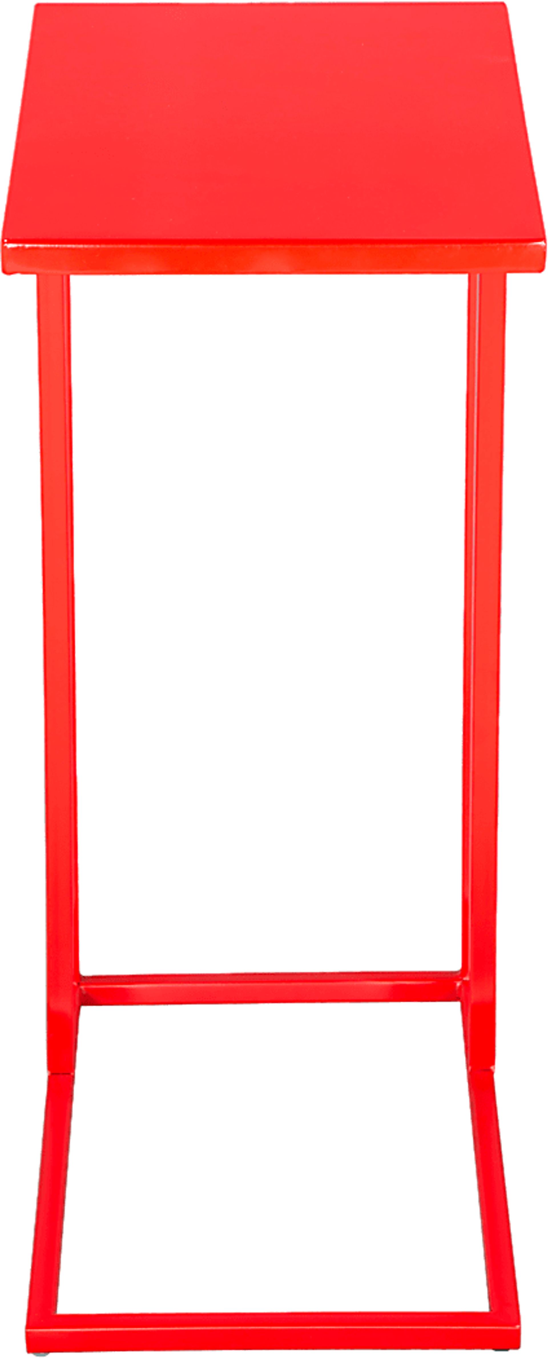 Dearmoun Red End Table - Image 3