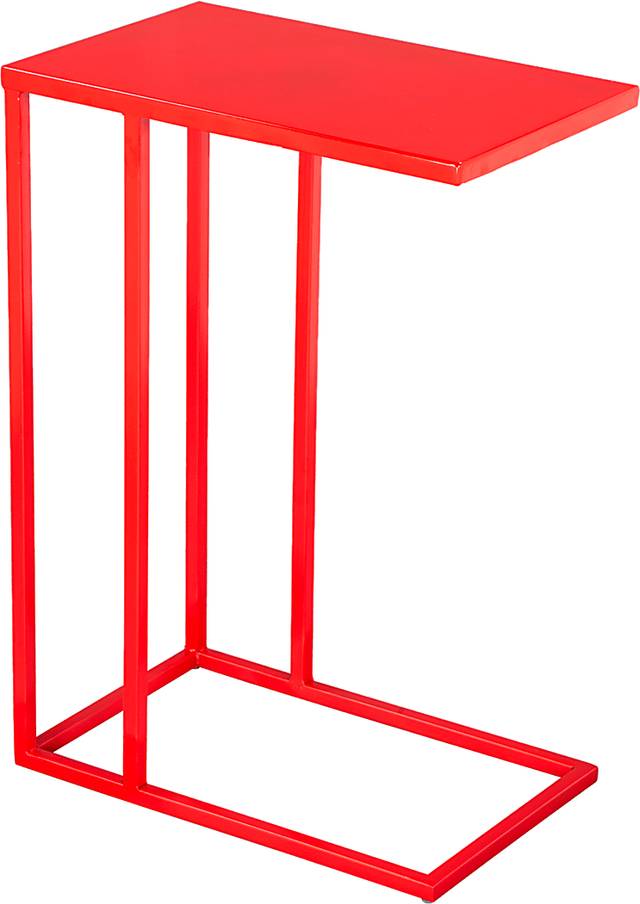 Dearmoun Red End Table - Thumbnail - Image 1