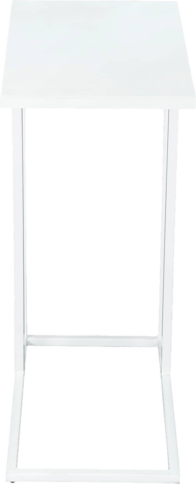 Dearmoun White End Table - Thumbnail - Image 3