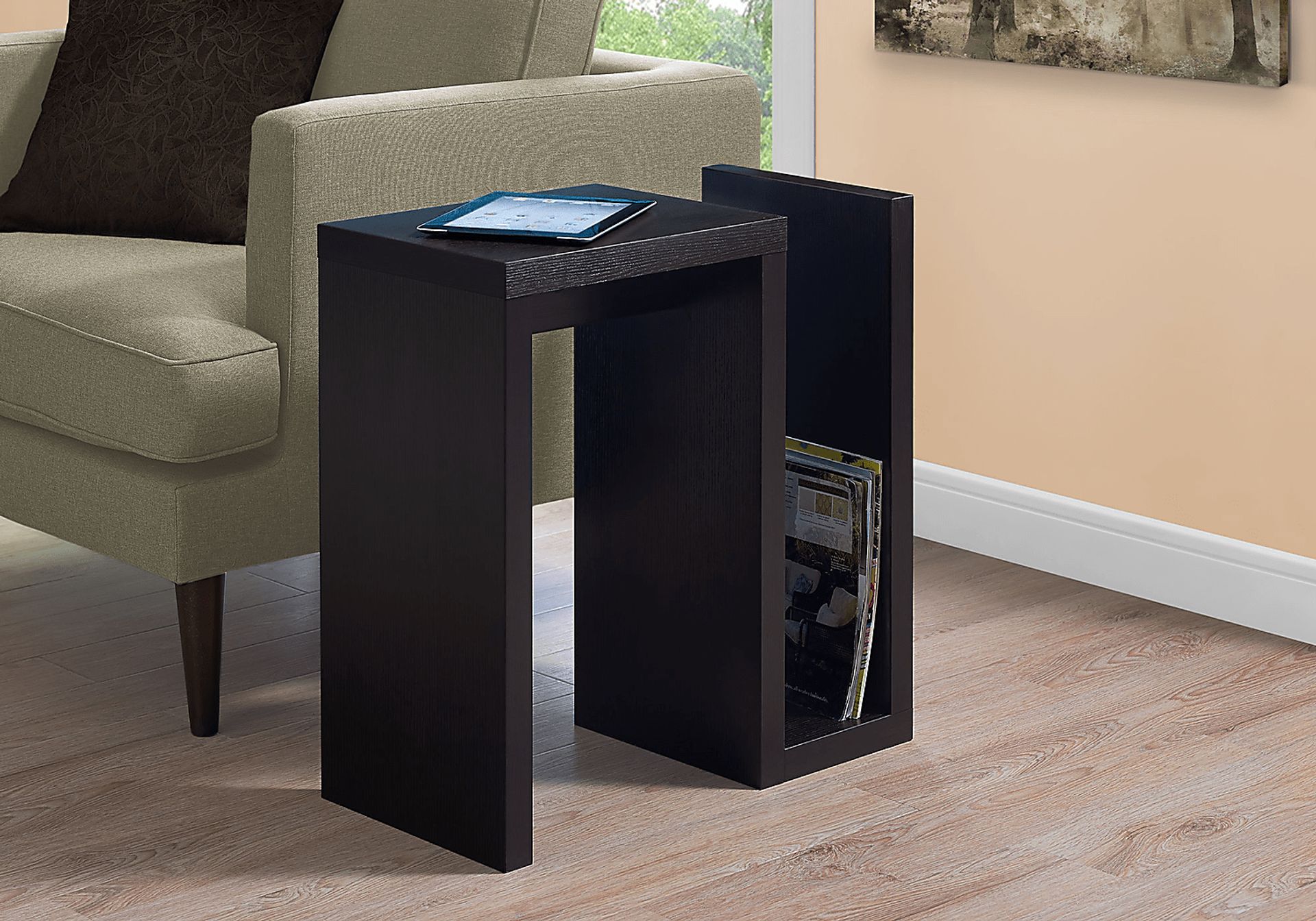 Dearsley Cappuccino Accent Table - Image 2