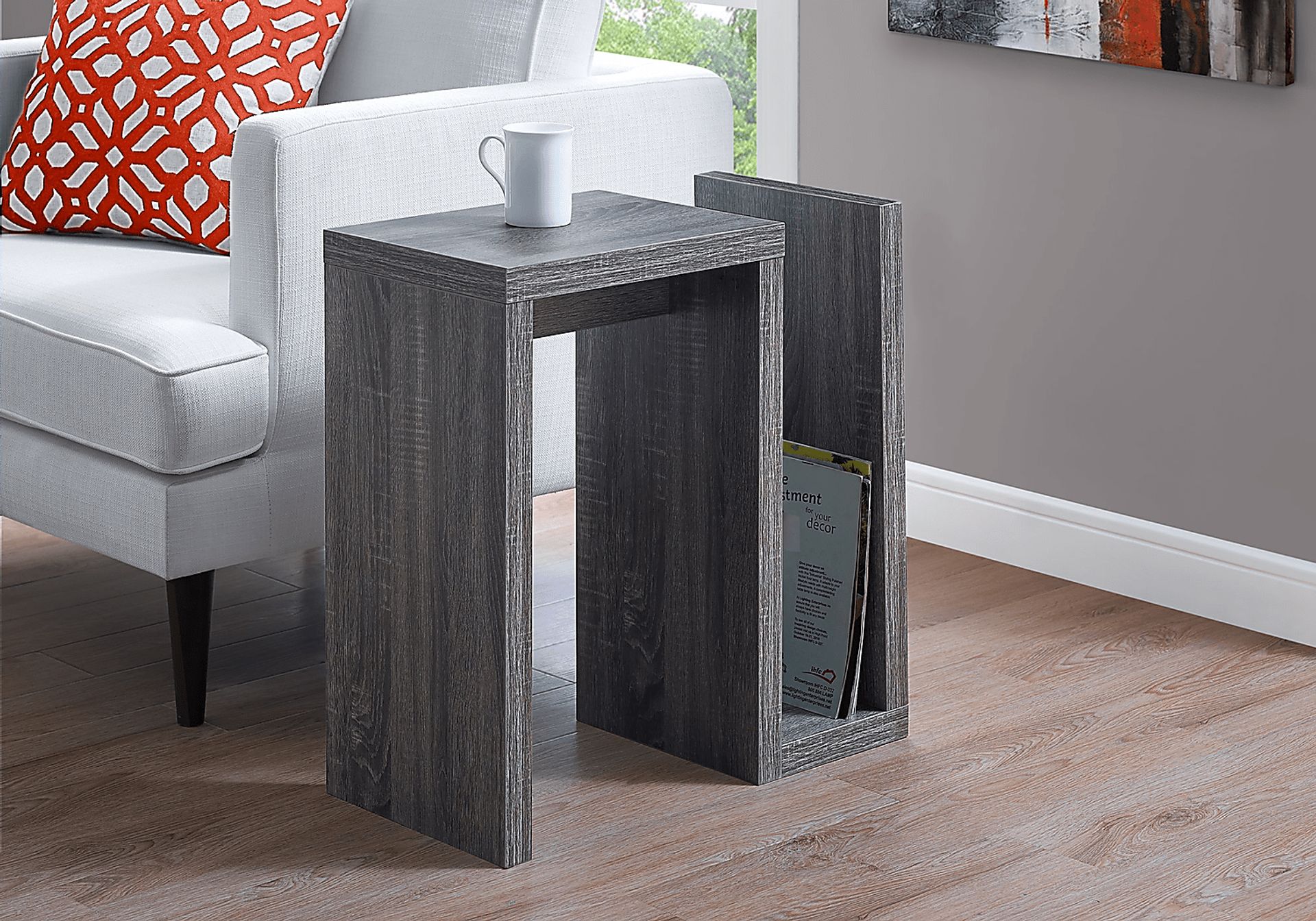 Dearsley Gray Accent Table - Image 2