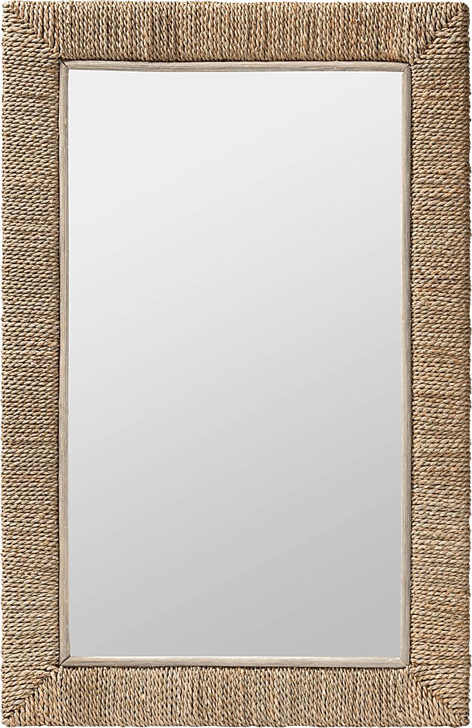 Deaven Brown Rectangle Mirror