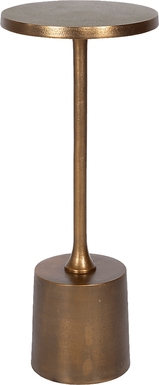 Debbinshire Brass Accent Table