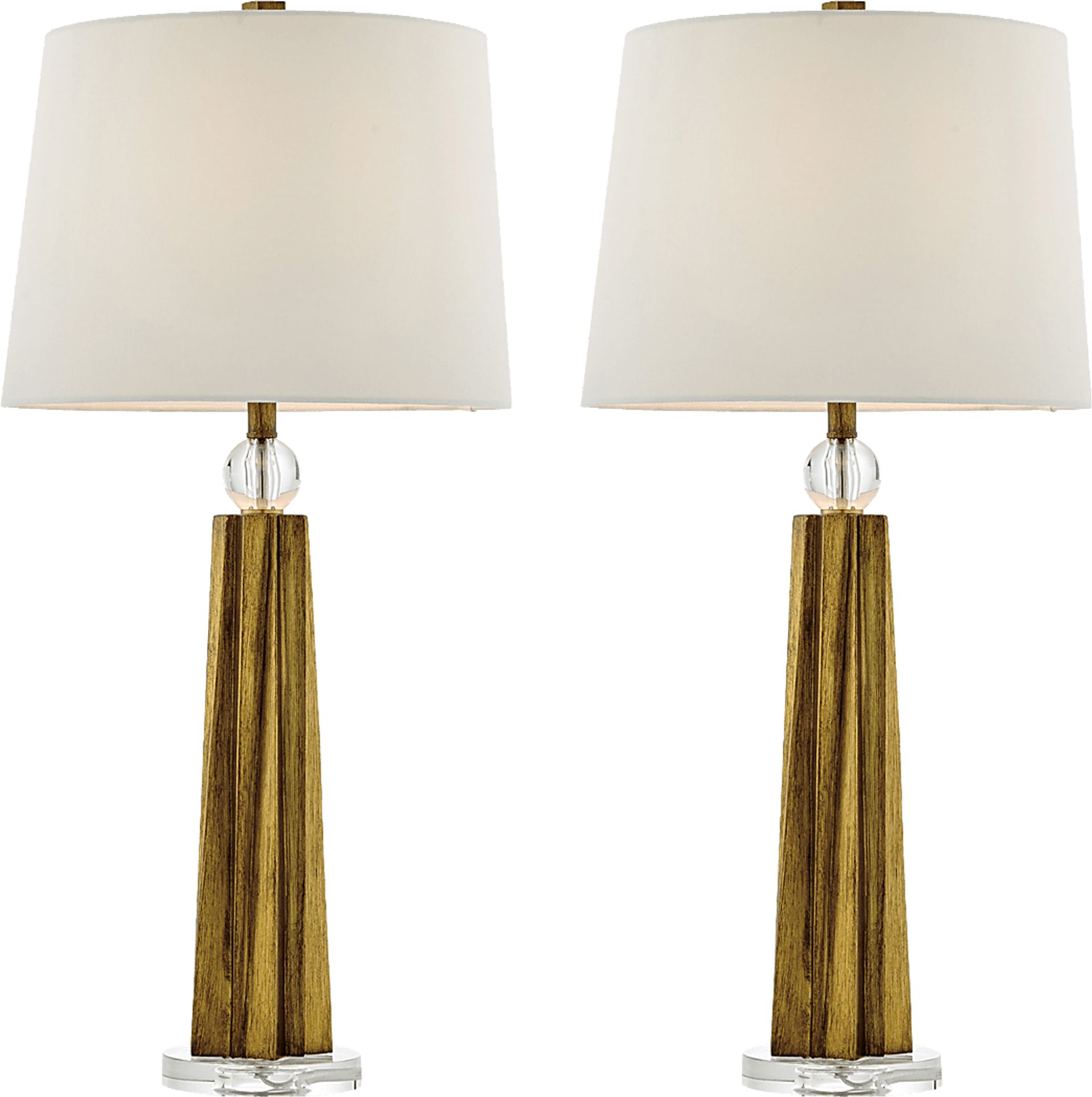 Debeers Reef Gold Lamp, Set of 2 - Image 1