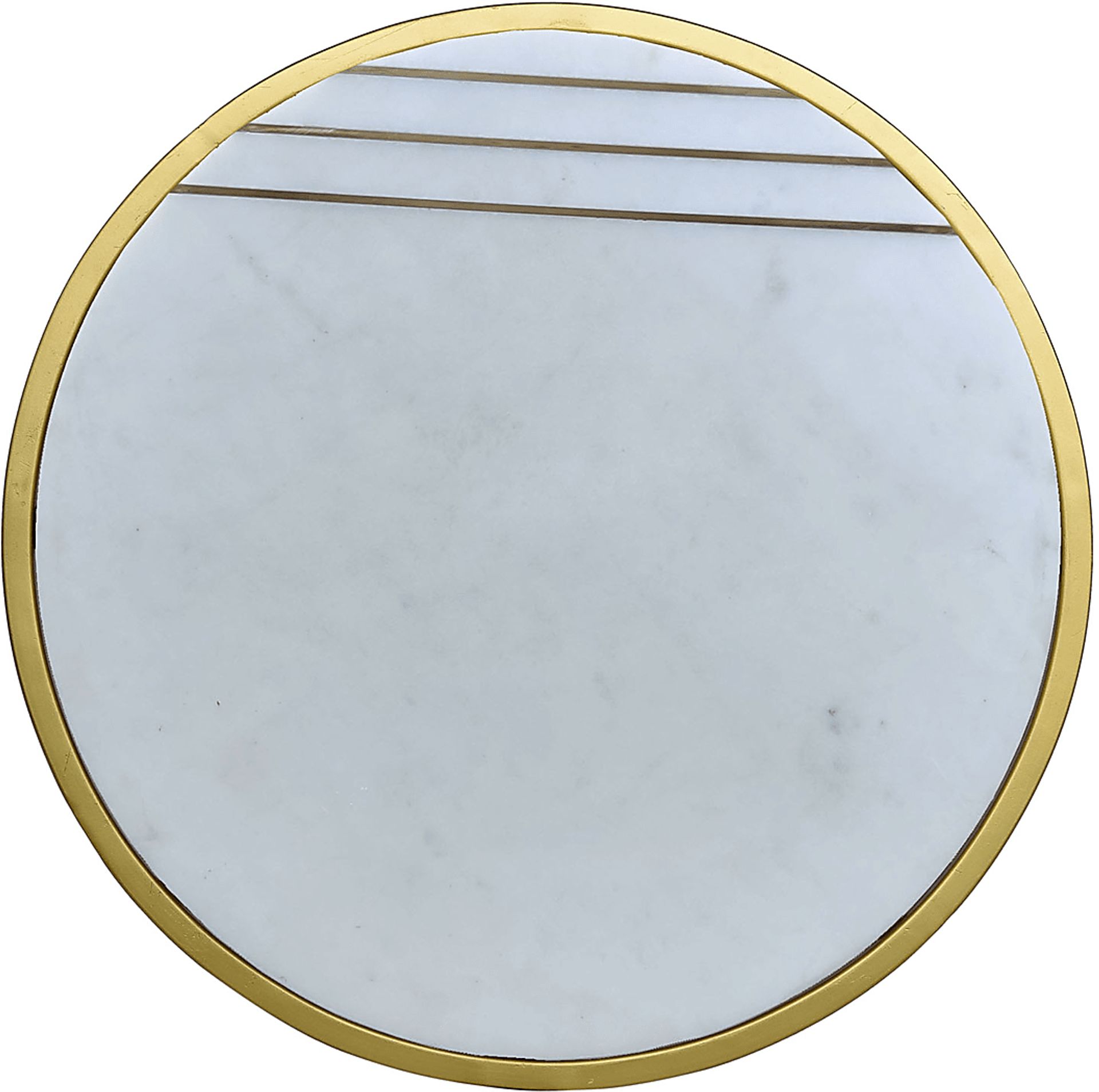 Debina White End Table - Image 4