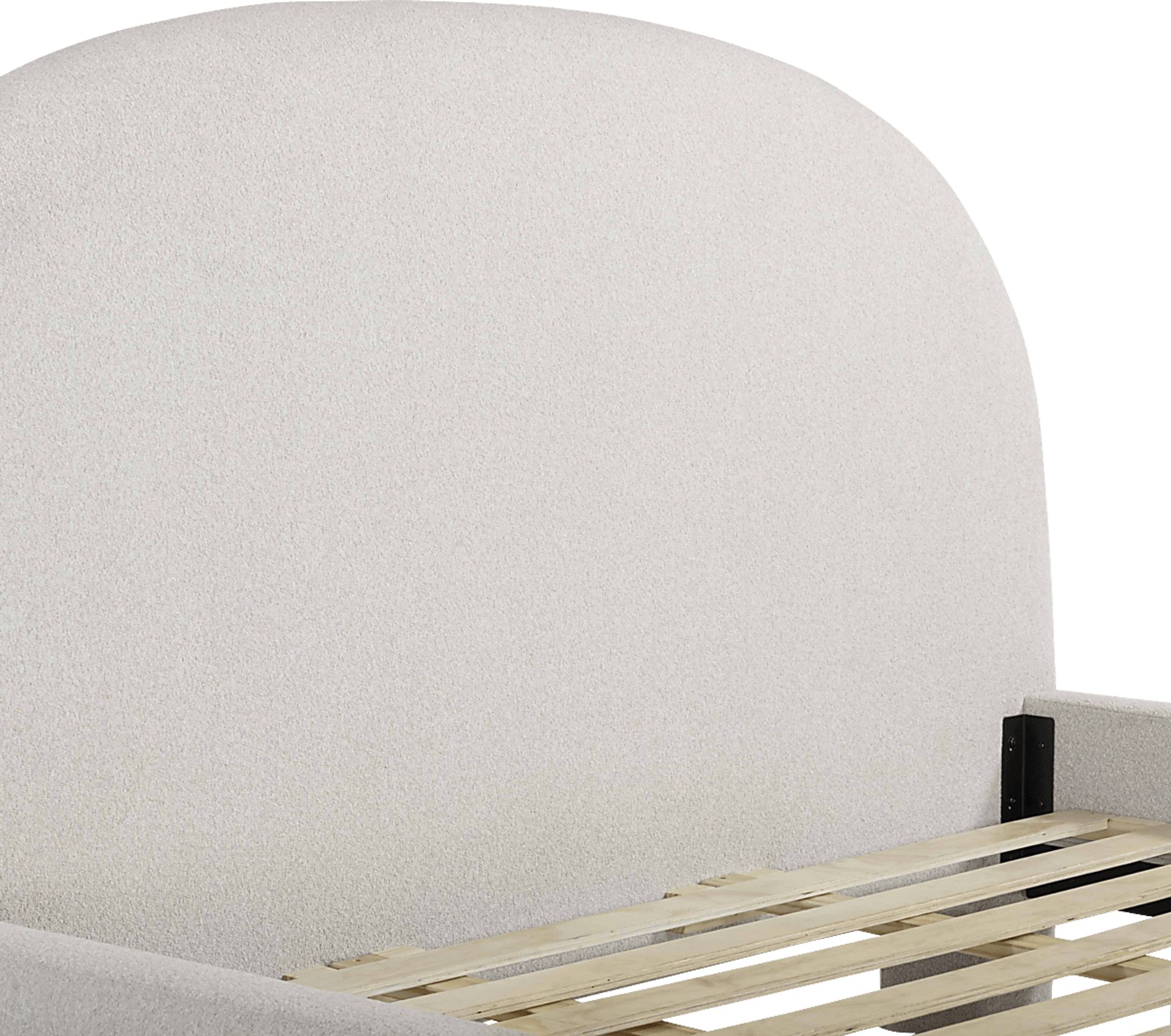 Debony Beige King Bed - Image 7