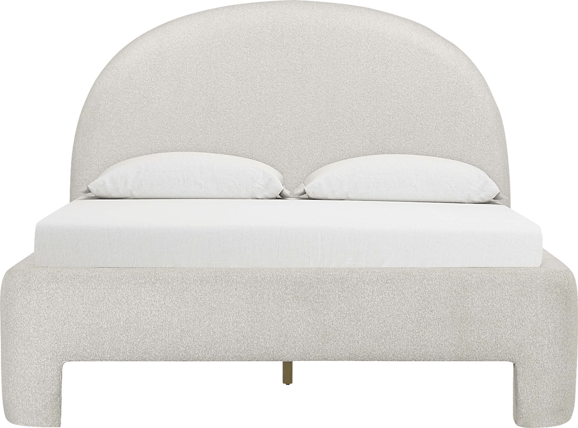 Debony Beige Queen Bed - Image 6