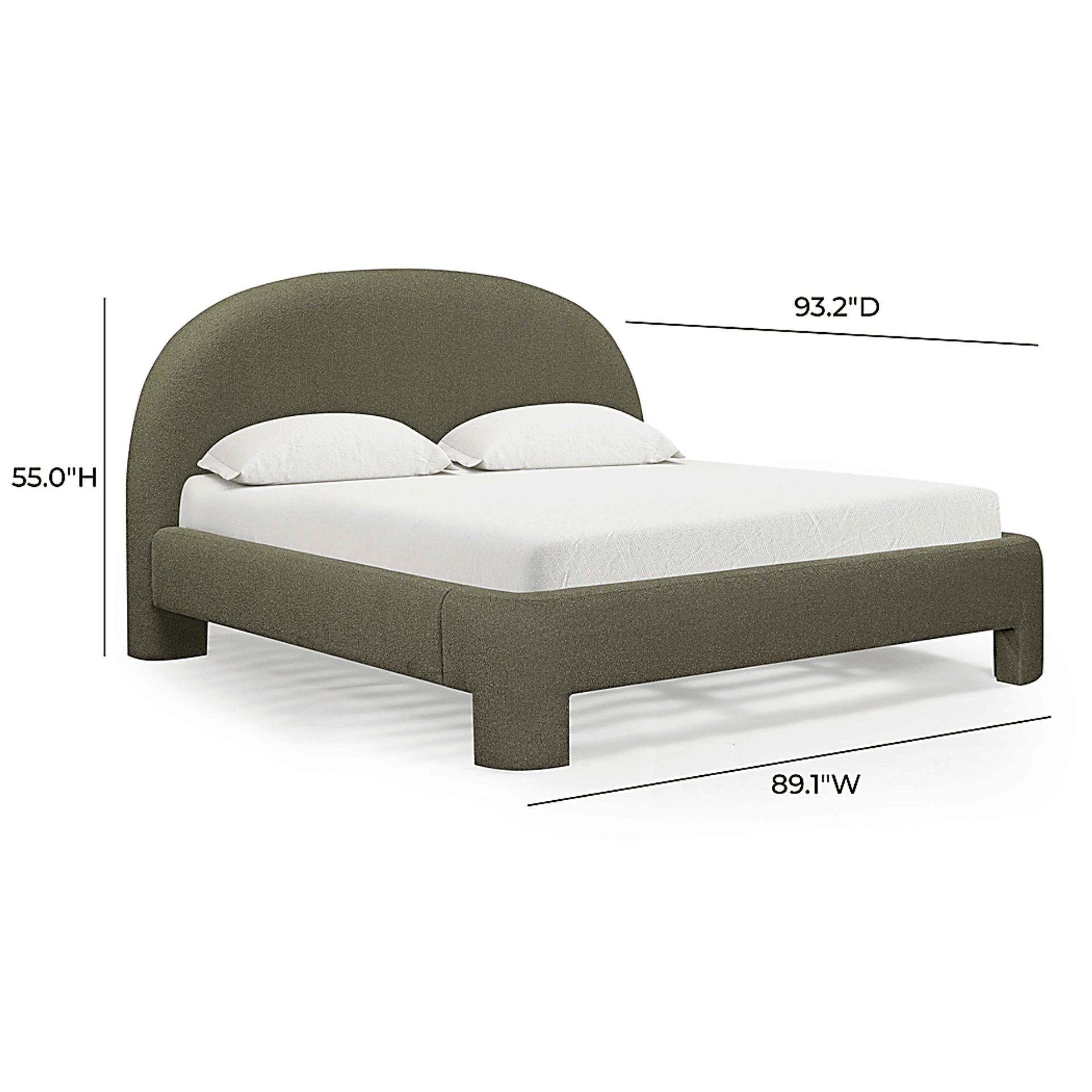 Debony Green King Bed - Image 3