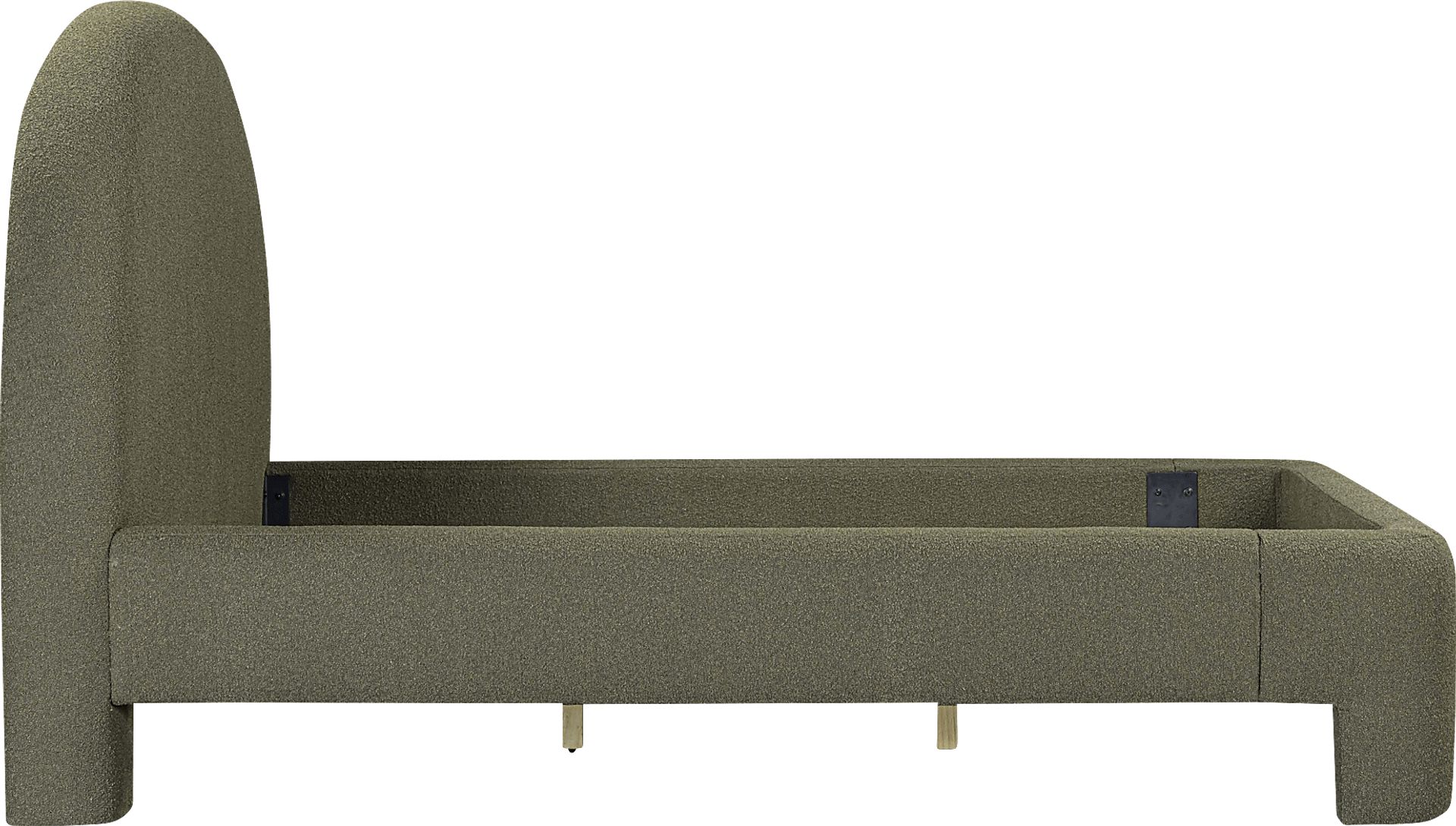 Debony Green Queen Bed - Image 4