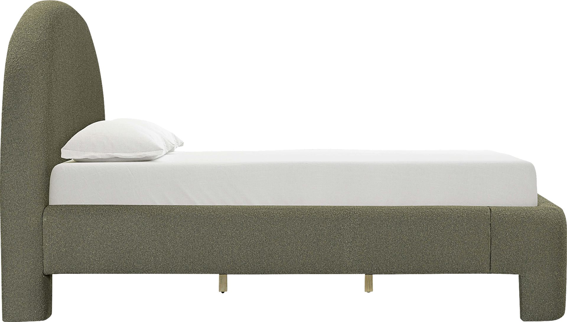 Debony Green Queen Bed - Image 7