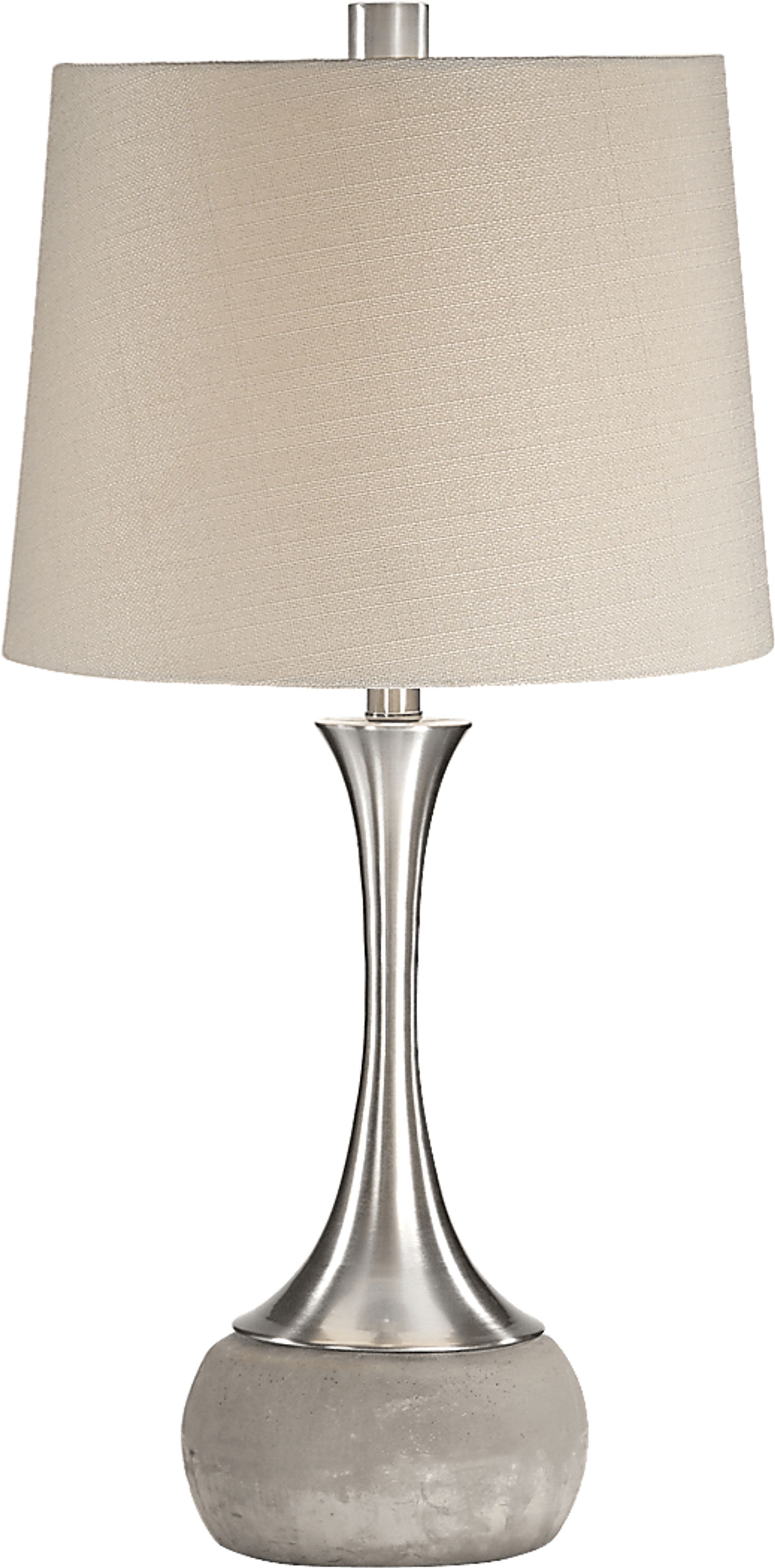 Debora Trail Nickel Lamp - Image 1