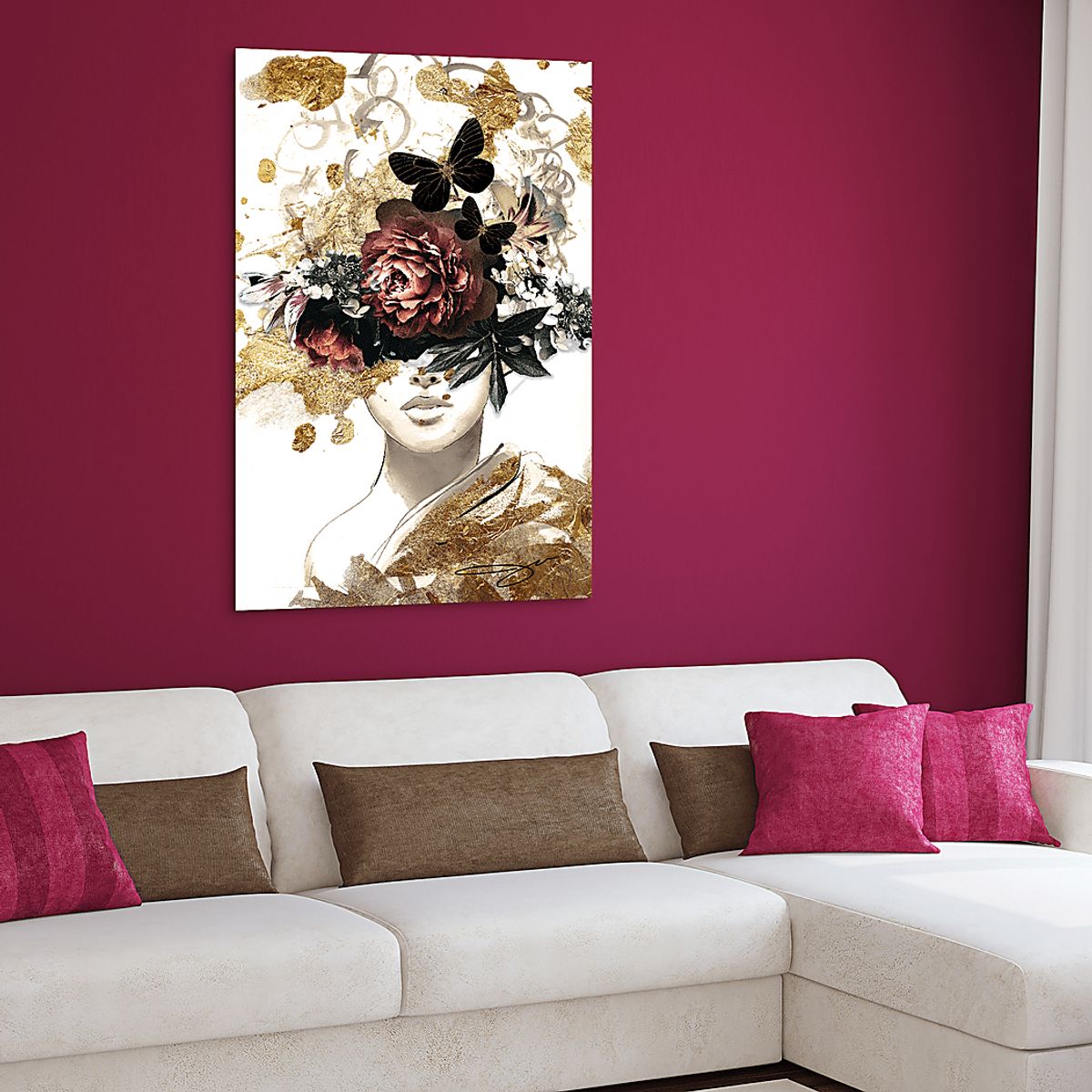 Deborah'S Flower Artwork | Rooms to Go