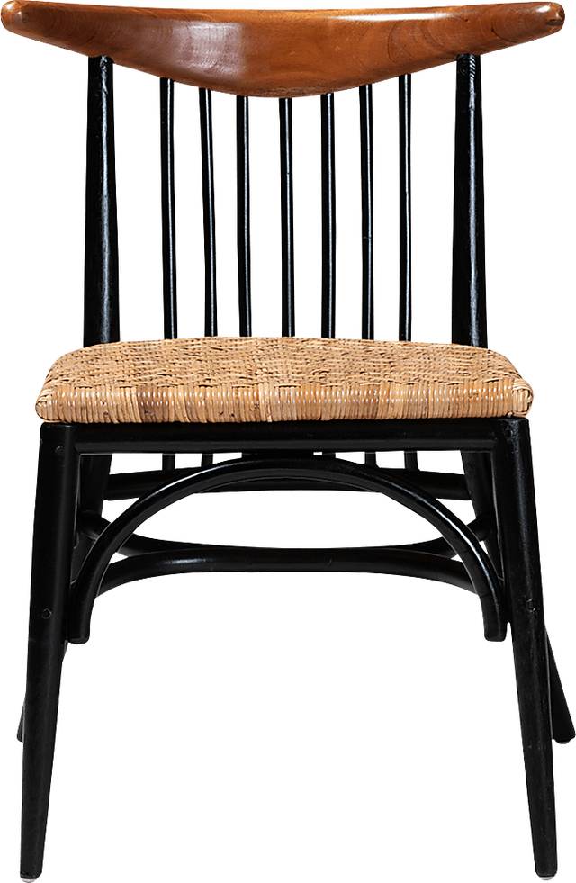 Debord Black Side Chair - Thumbnail - Image 3