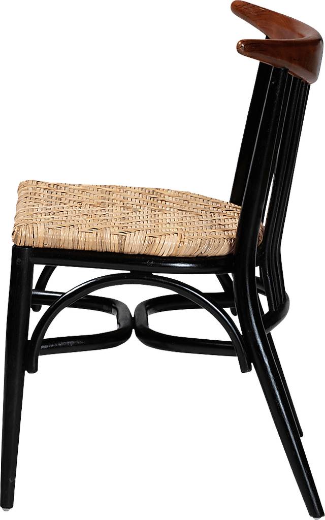 Debord Black Side Chair - Thumbnail - Image 4