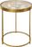 Debusk Gold Accent Table