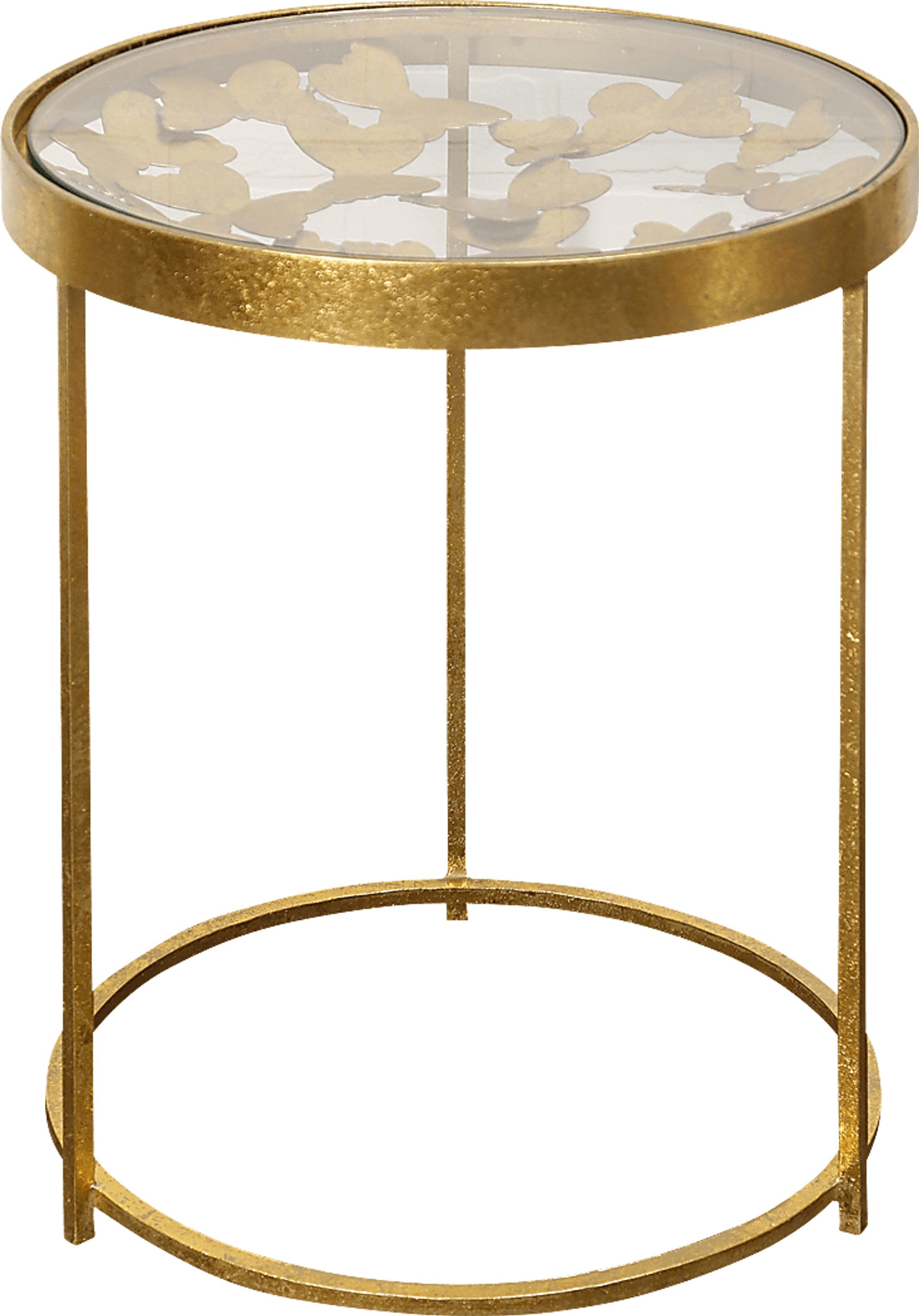 Debusk Gold Accent Table - Image 1