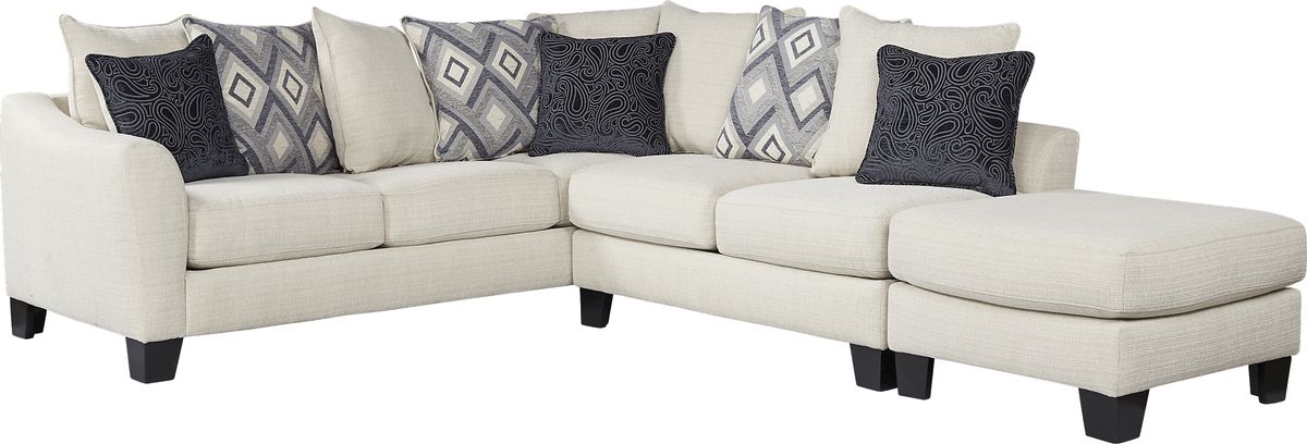 Deca Drive Cream 5 Pc Living Room