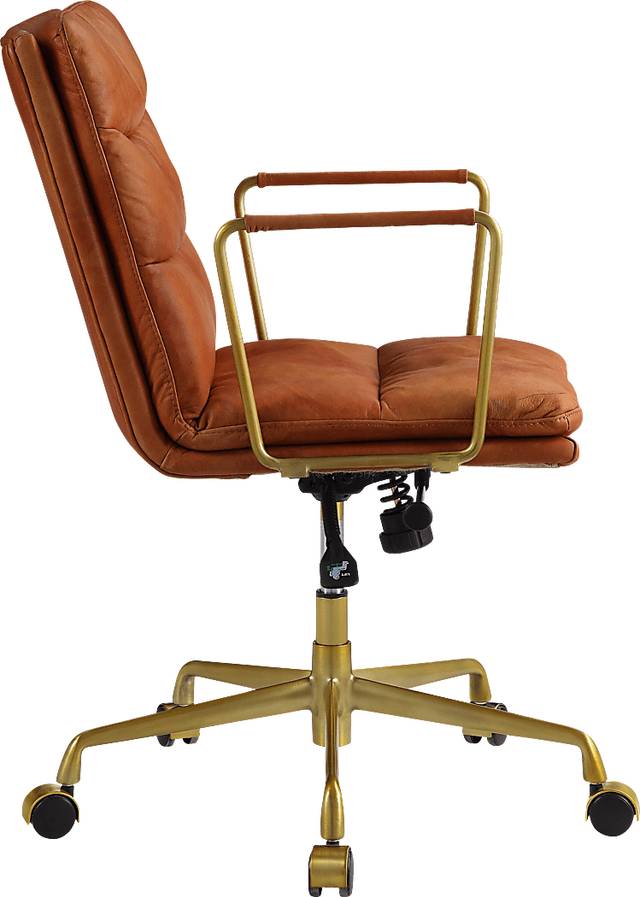 Decar Brown Office Chair - Thumbnail - Image 3