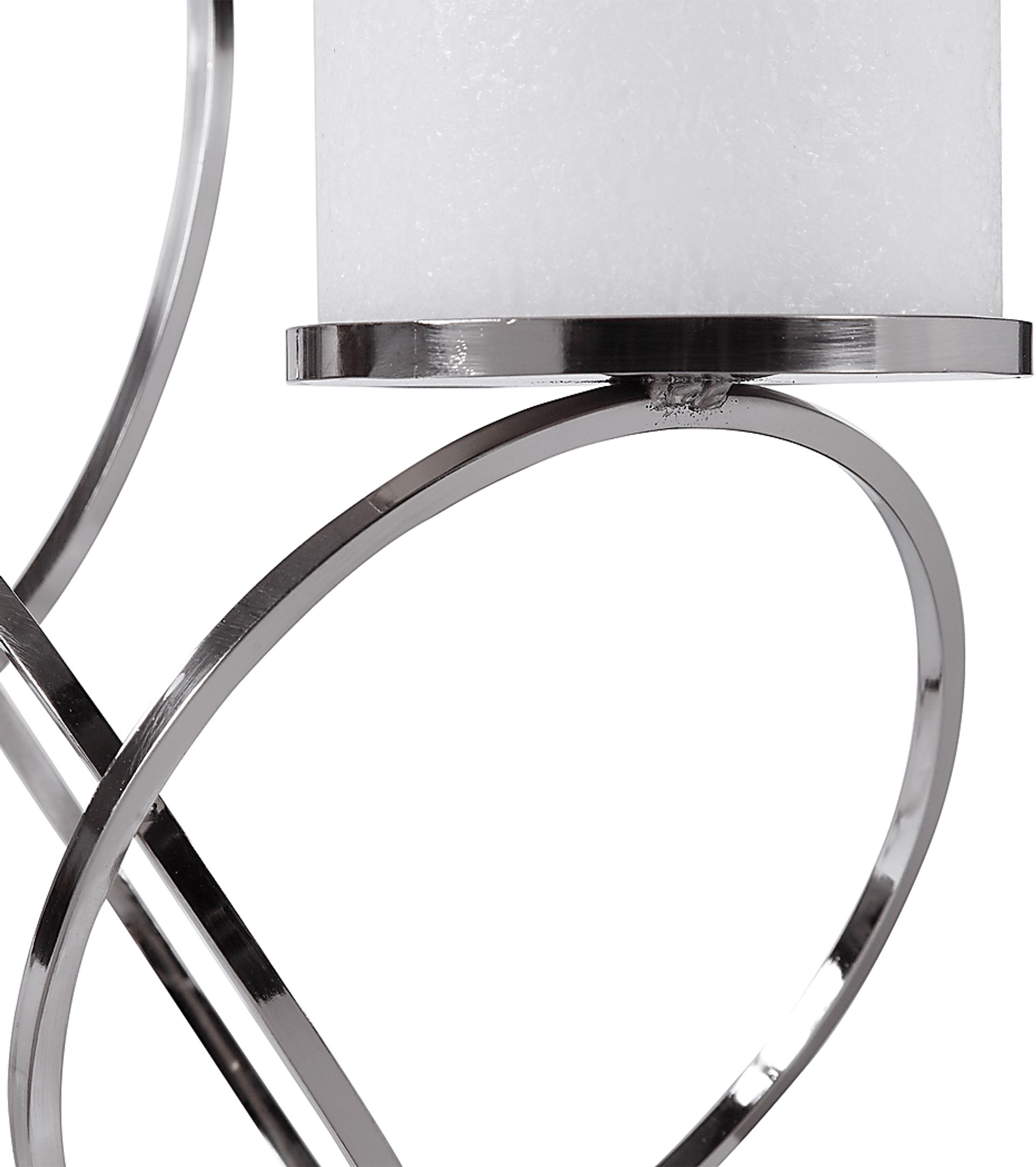 Decarlo Nickel Candle Holder - Image 3