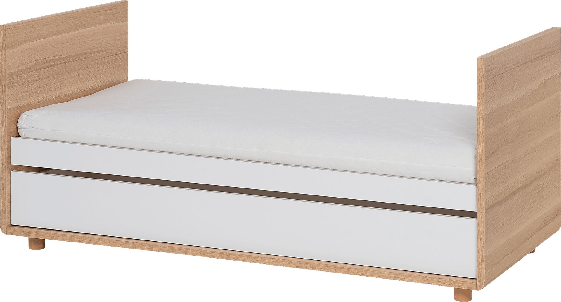 Deccan White Convertible Crib - Image 2