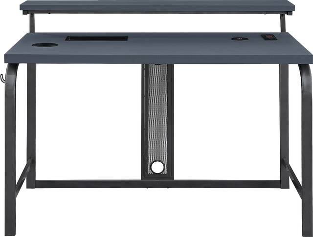 Deckard Gray Gaming Desk - Thumbnail - Image 2