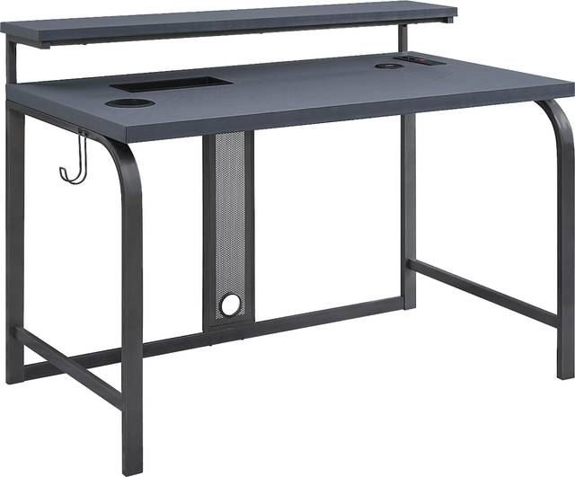 Deckard Gray Gaming Desk - Thumbnail - Image 3