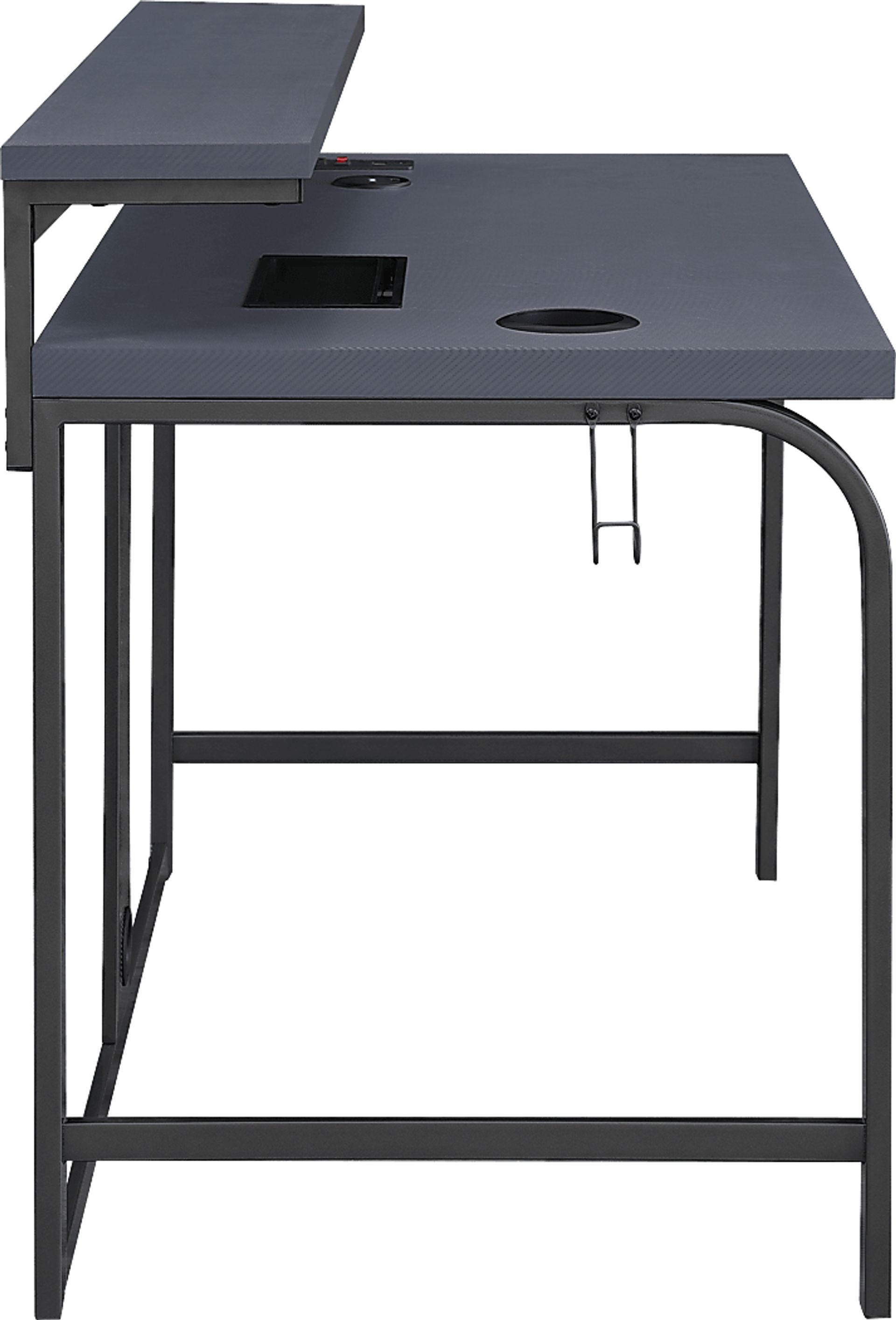 Deckard Gray Gaming Desk - Image 5