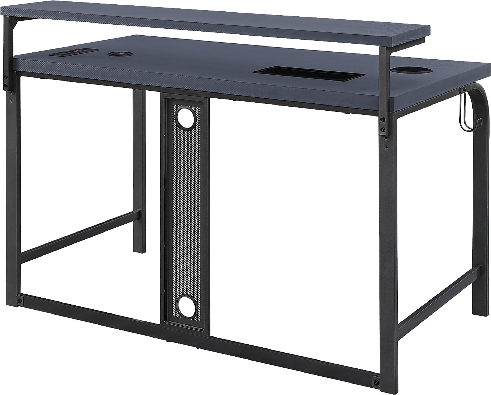 Deckard Gray Gaming Desk - Image 1