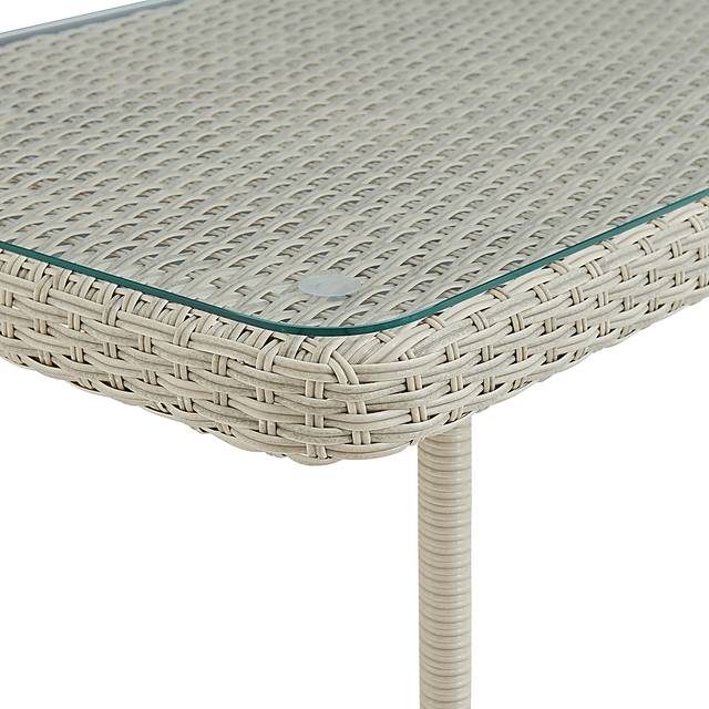Deckle I Light Gray Outdoor Cocktail Table - Thumbnail - Image 6