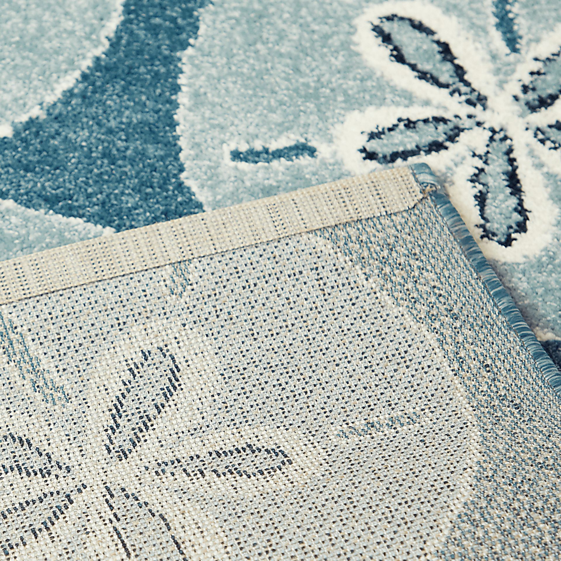Declair Blue 5'3 x 7' Rug - Image 3