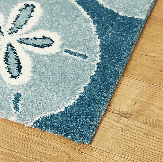Declair Blue 5'3 x 7' Rug - Thumbnail - Image 4