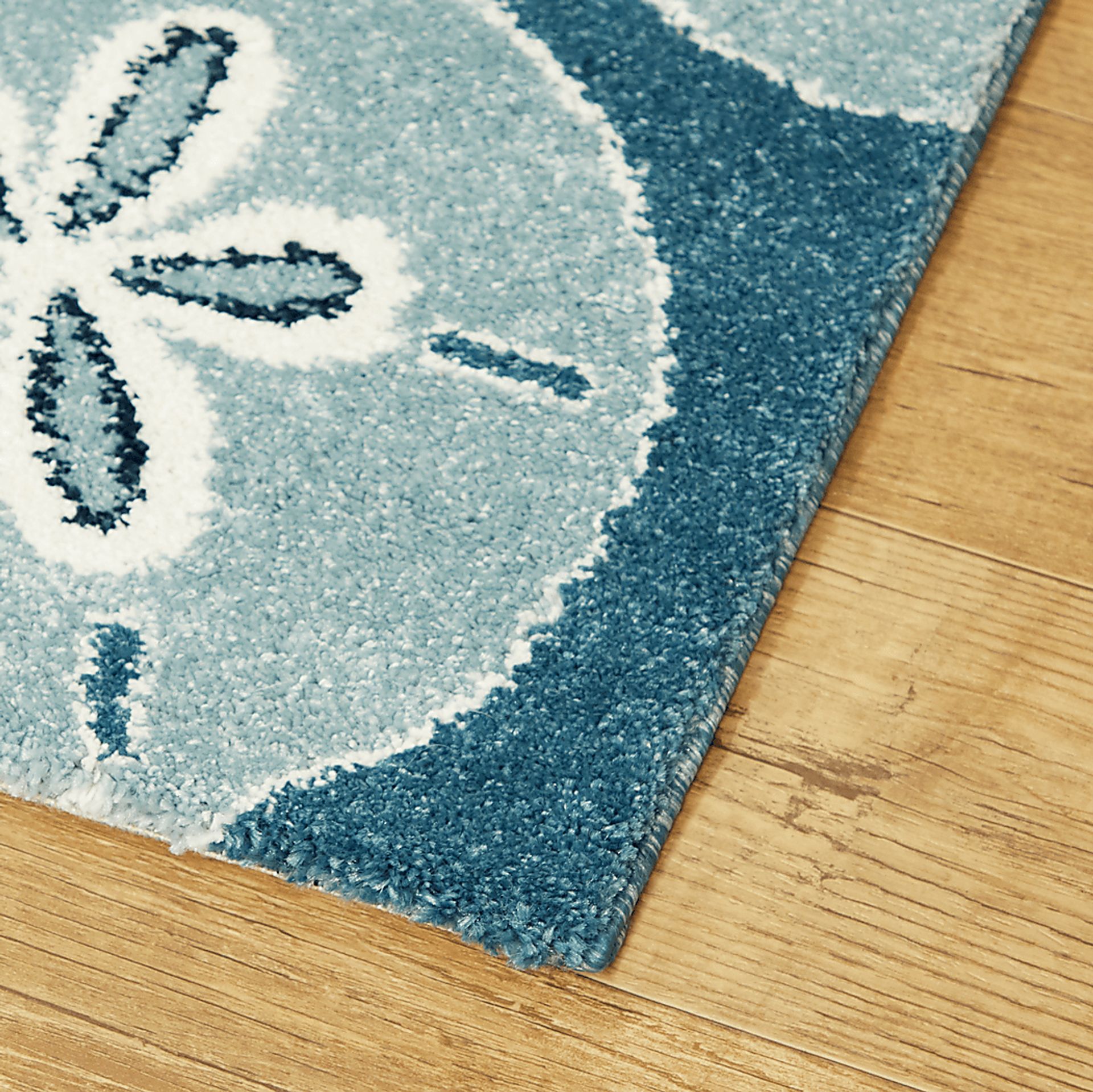 Declair Blue 5'3 x 7' Rug - Image 4