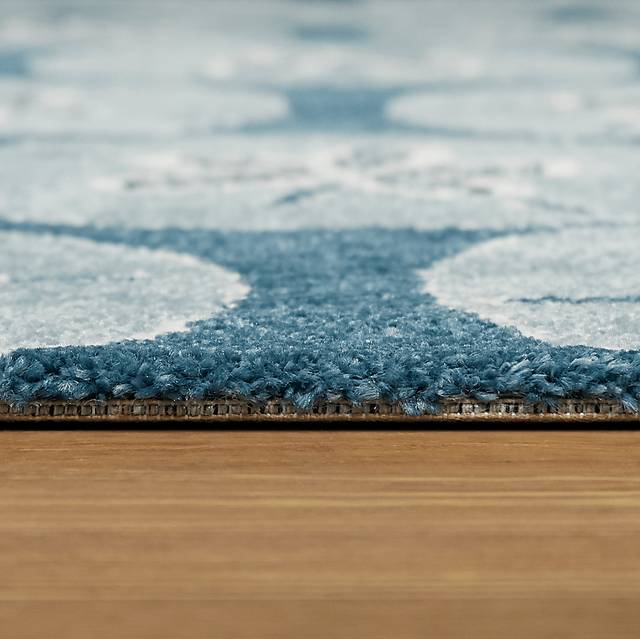 Declair Blue 5'3 x 7' Rug - Thumbnail - Image 5