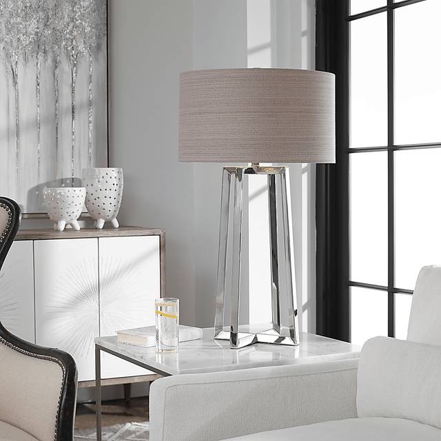 Declan Grove Silver Lamp - Thumbnail - Image 2