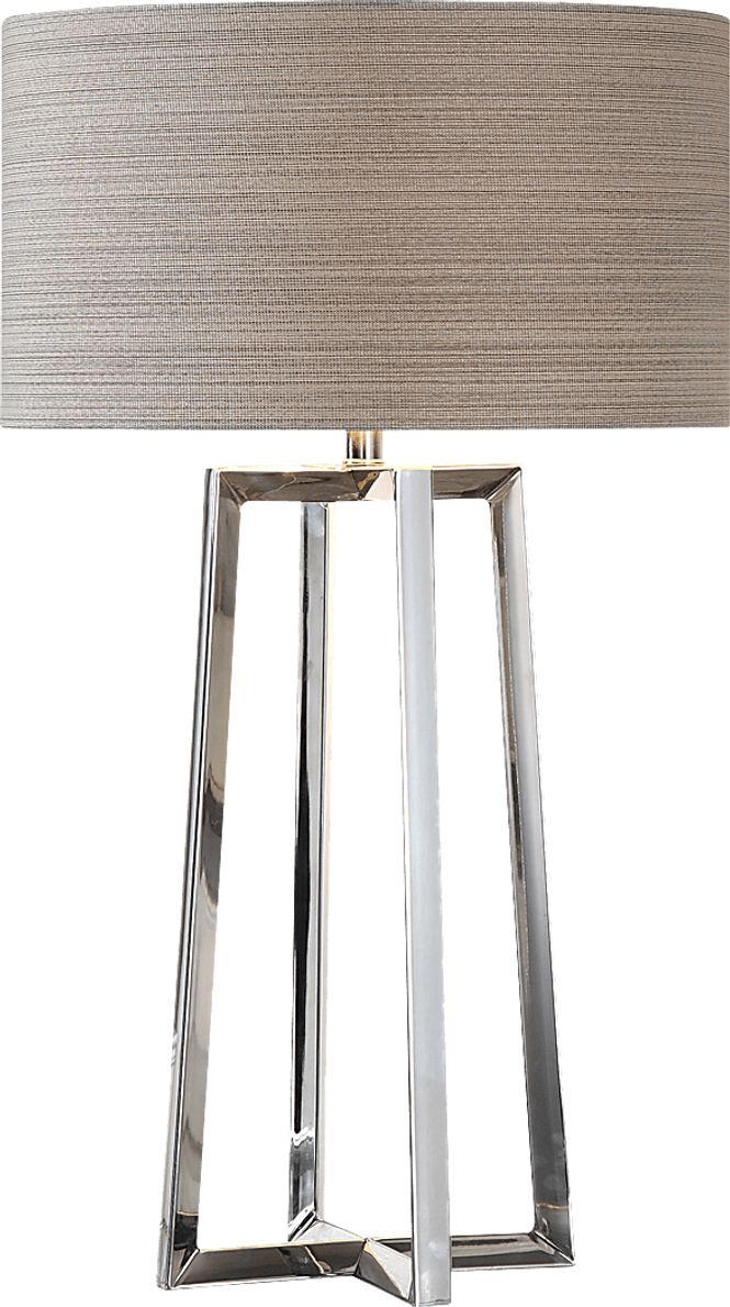 Declan Grove Silver Lamp