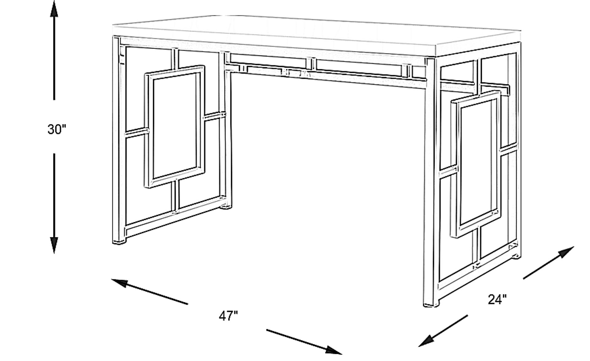 Dimension Image. Please refer to the Dimension Tab on this page for dimension details.