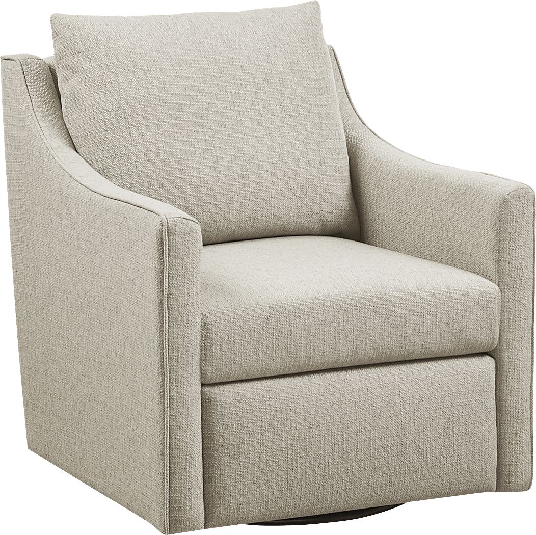 Dedeke Brown Swivel Accent Chair