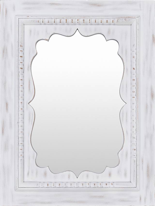 Deeba White Mirror - Thumbnail - Image 1