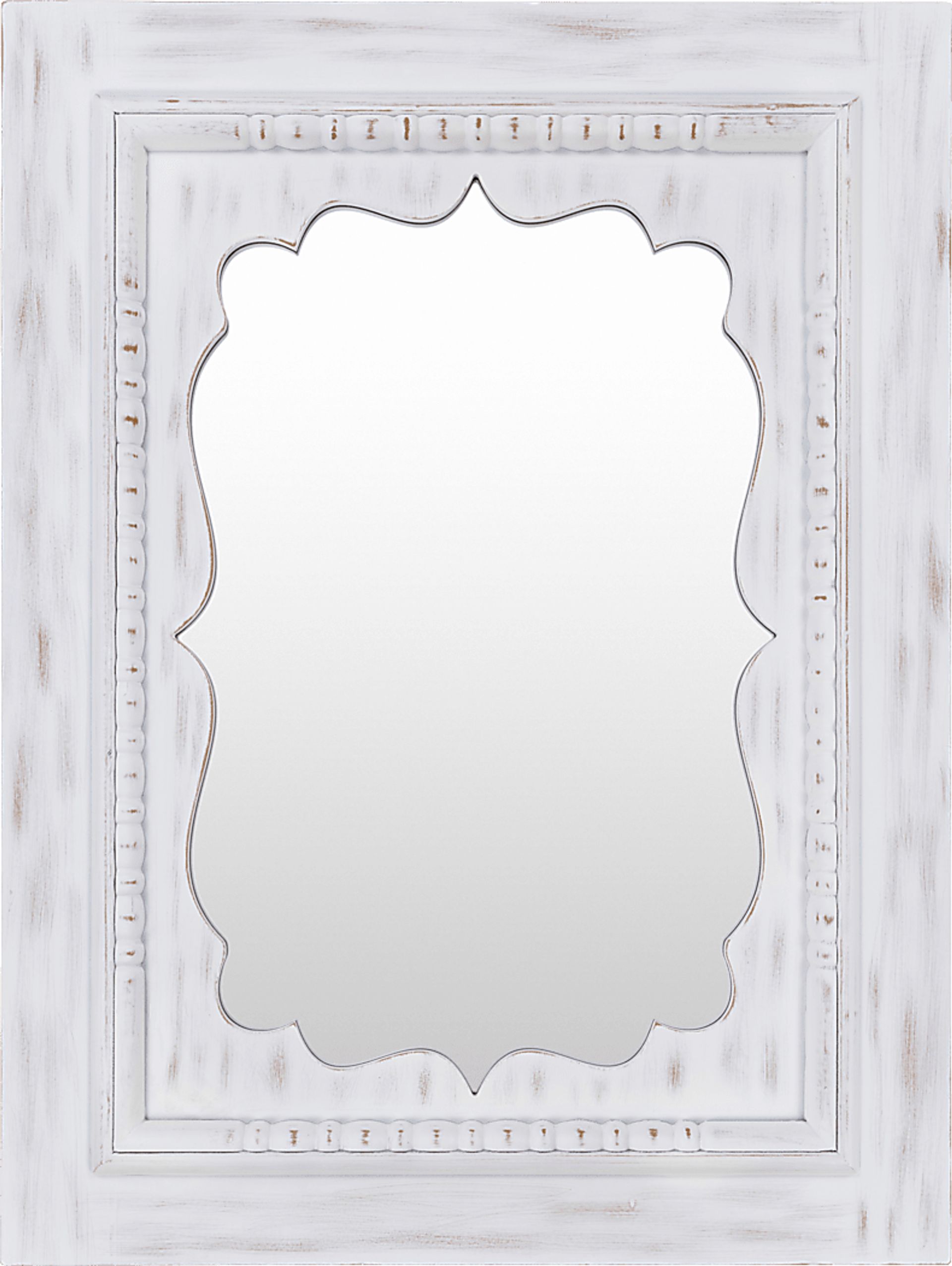 Deeba White Mirror - Image 1