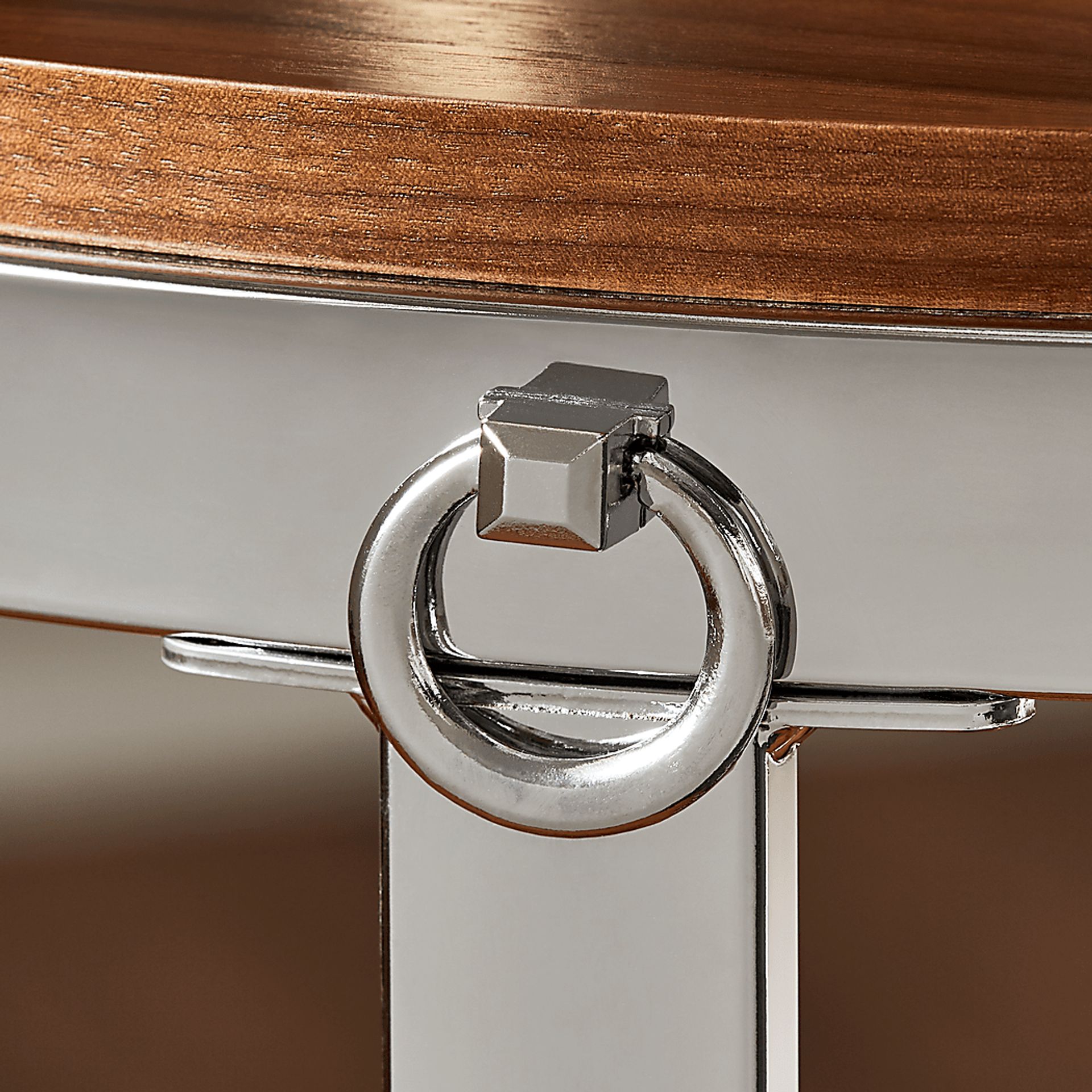 Deems  Brown End Table - Image 4