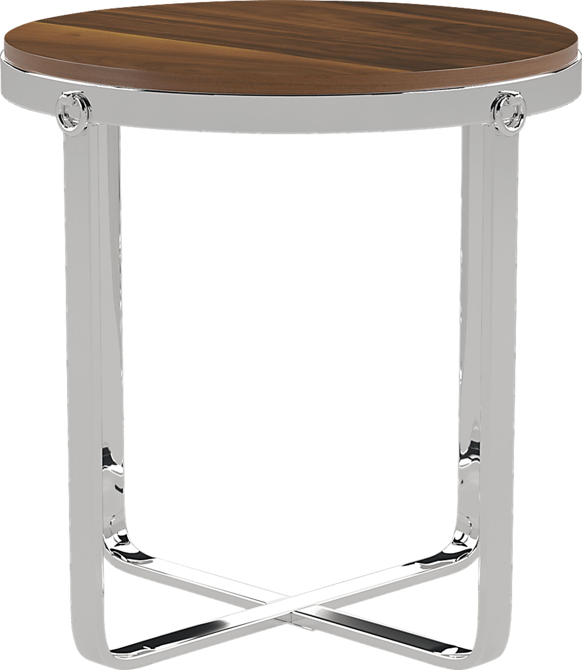 Deems  Brown End Table - Image 1