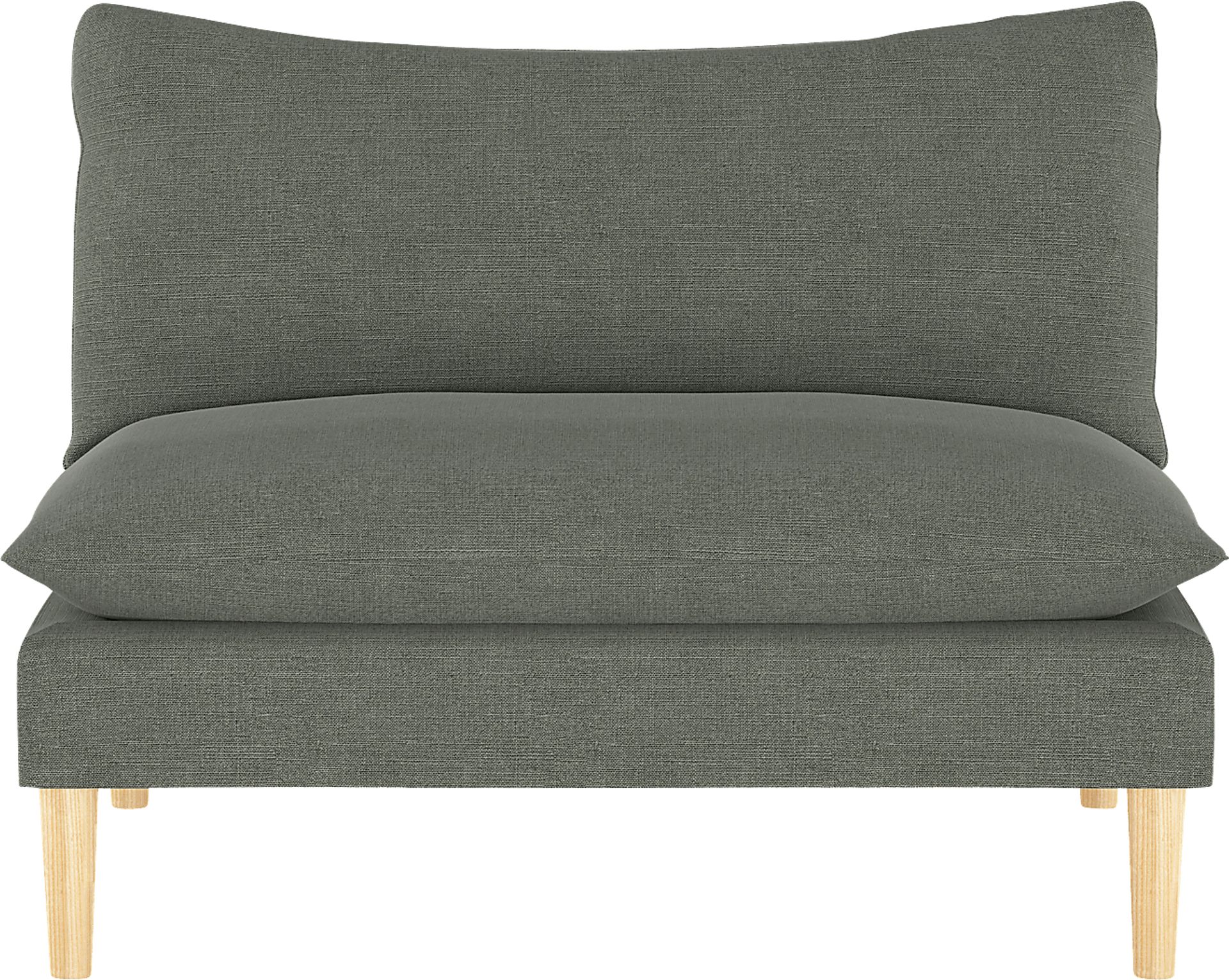 Deep Forest Charcoal Settee - Image 2