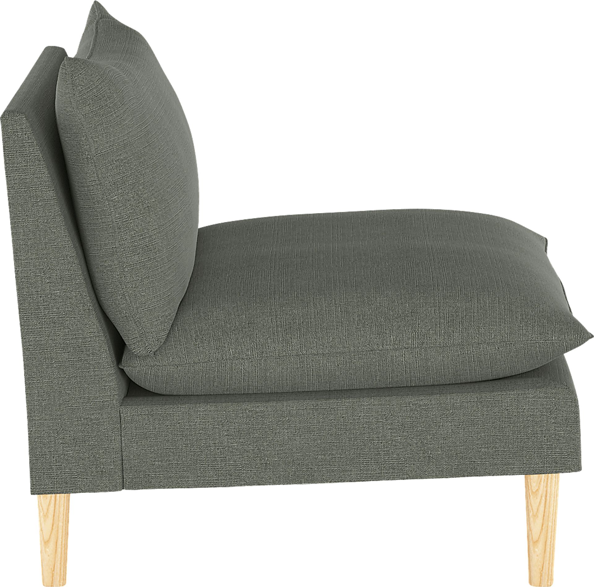 Deep Forest Charcoal Settee - Image 3
