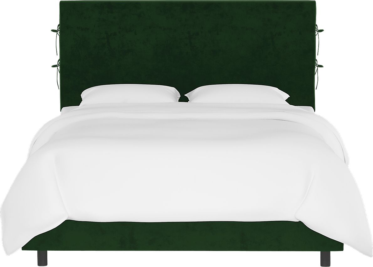 Deep Forest Emerald King Upholstered Bed