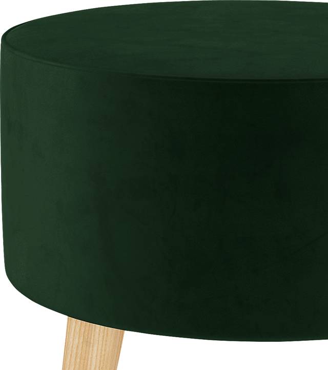 Deep Forest Emerald Ottoman - Thumbnail - Image 3