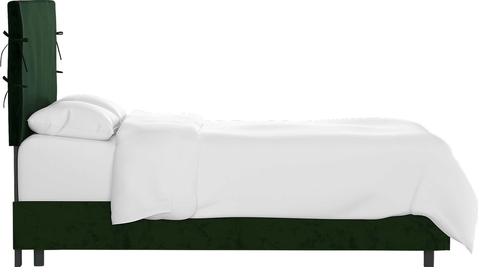 Deep Forest Emerald Queen Upholstered Bed - Image 3
